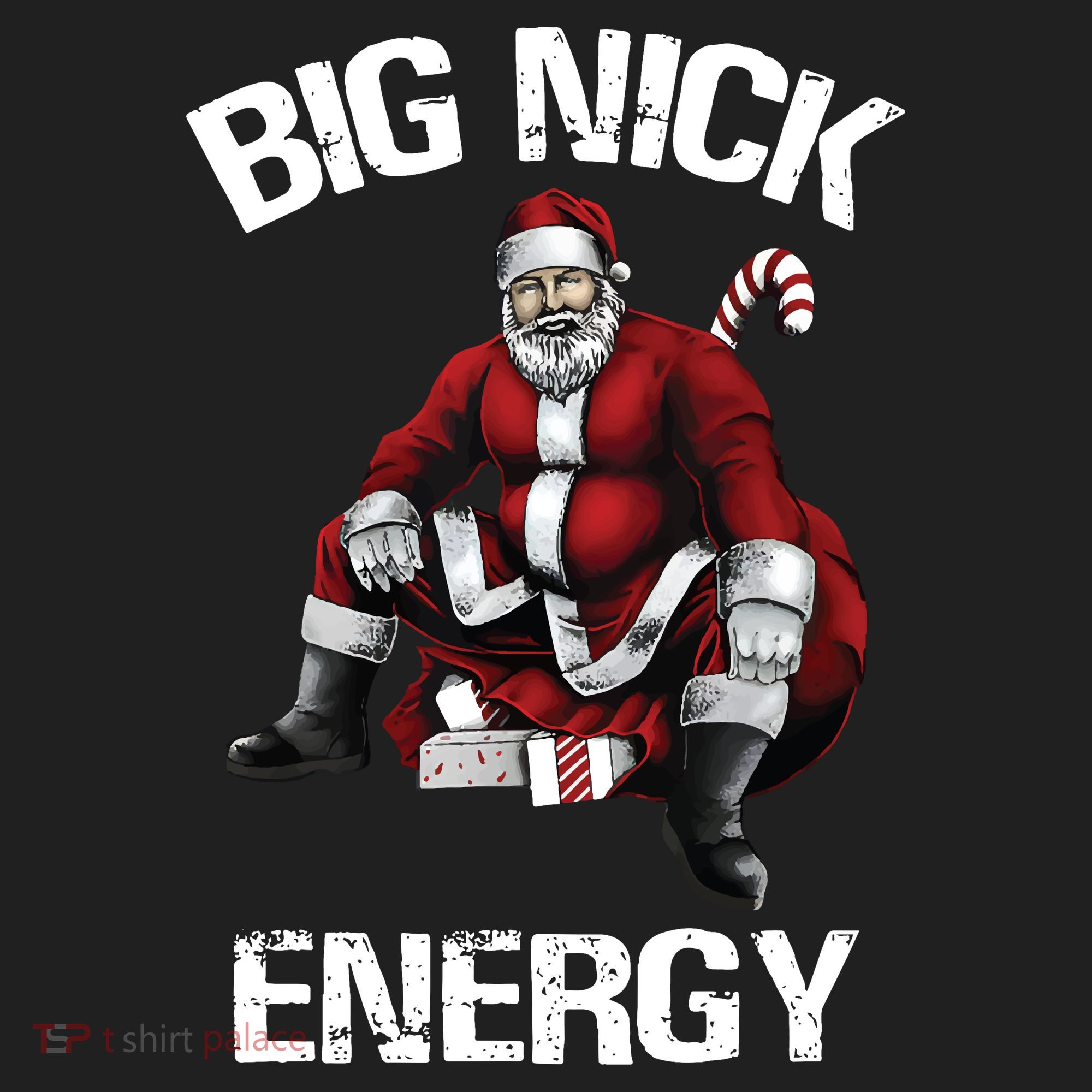 Big Nick Energy Santa Christmas Beanie