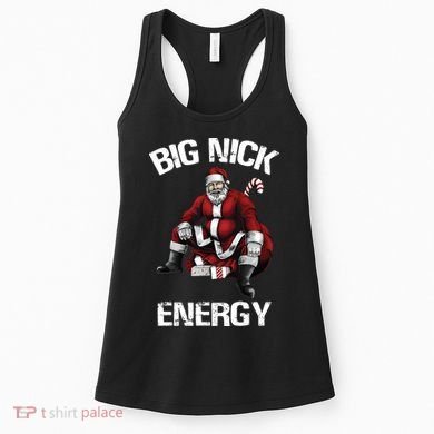 Big Nick Energy Santa Christmas Women's Tank Top