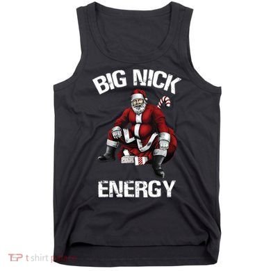 Big Nick Energy Santa Christmas Tank Top