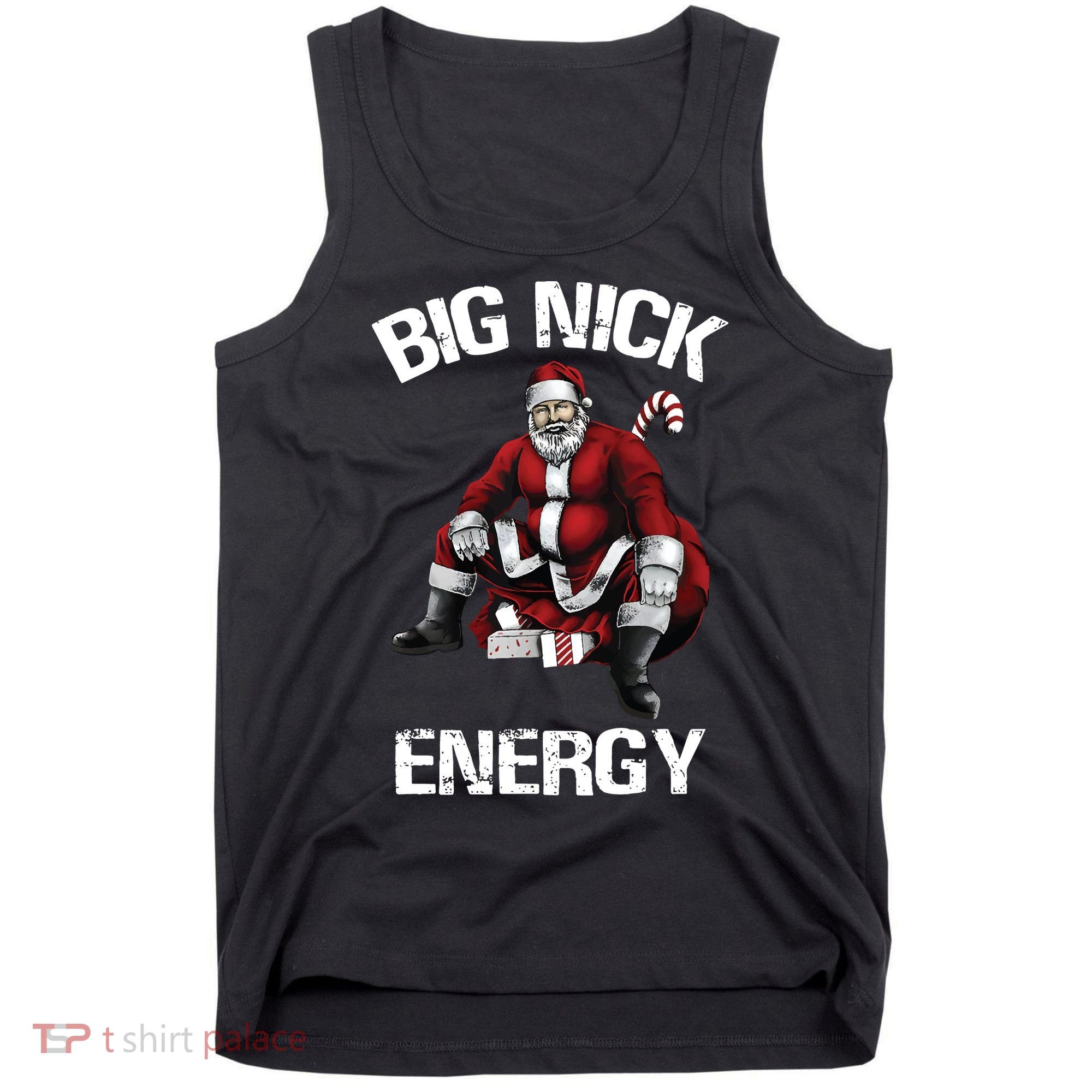 Big Nick Energy Santa Christmas Tank Top