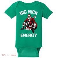 Big Nick Energy Santa Christmas Baby Bodysuit thumb 0