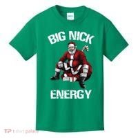 Big Nick Energy Santa Christmas Kids T-Shirt thumb 0
