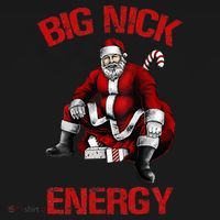 Big Nick Energy Funny Santa Christmas Backpack thumb 2