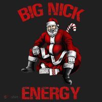 Big Nick Energy Funny Santa Christmas Beanie thumb 2