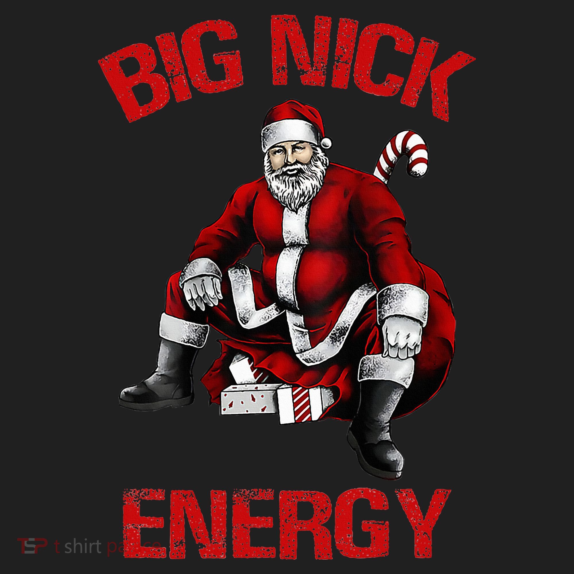 Big Nick Energy Funny Santa Christmas Beanie