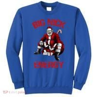 Big Nick Energy Funny Santa Christmas Sweatshirt thumb 0