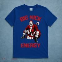Big Nick Energy Funny Santa Christmas T-Shirt thumb 5