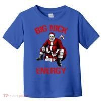 Big Nick Energy Funny Santa Christmas Toddler T-Shirt thumb 0