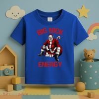 Big Nick Energy Funny Santa Christmas Toddler T-Shirt thumb 3