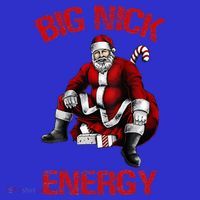 Big Nick Energy Funny Santa Christmas Kids Sweatshirt thumb 2
