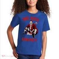Big Nick Energy Funny Santa Christmas Kids T-Shirt thumb 2