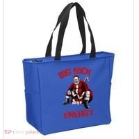 Big Nick Energy Funny Santa Christmas Tote Bag thumb 2