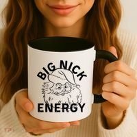 Big Nick Energy Funny Xmas Christmas Gift Coffee Mug thumb 3