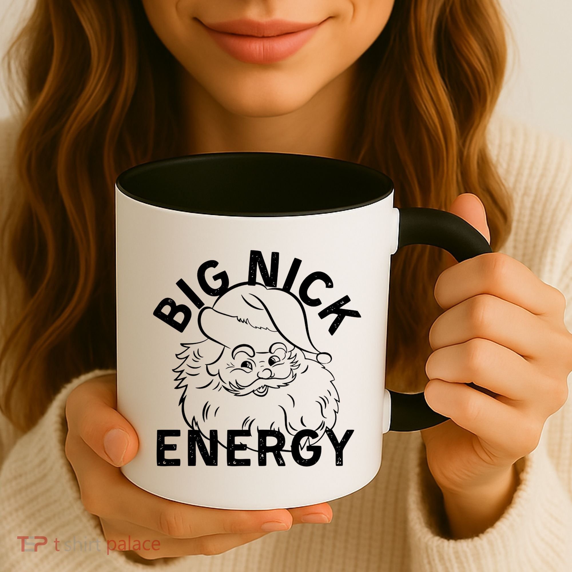 Big Nick Energy Funny Xmas Christmas Gift Coffee Mug
