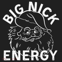Big Nick Energy Funny Xmas Christmas Gift Hat thumb 2