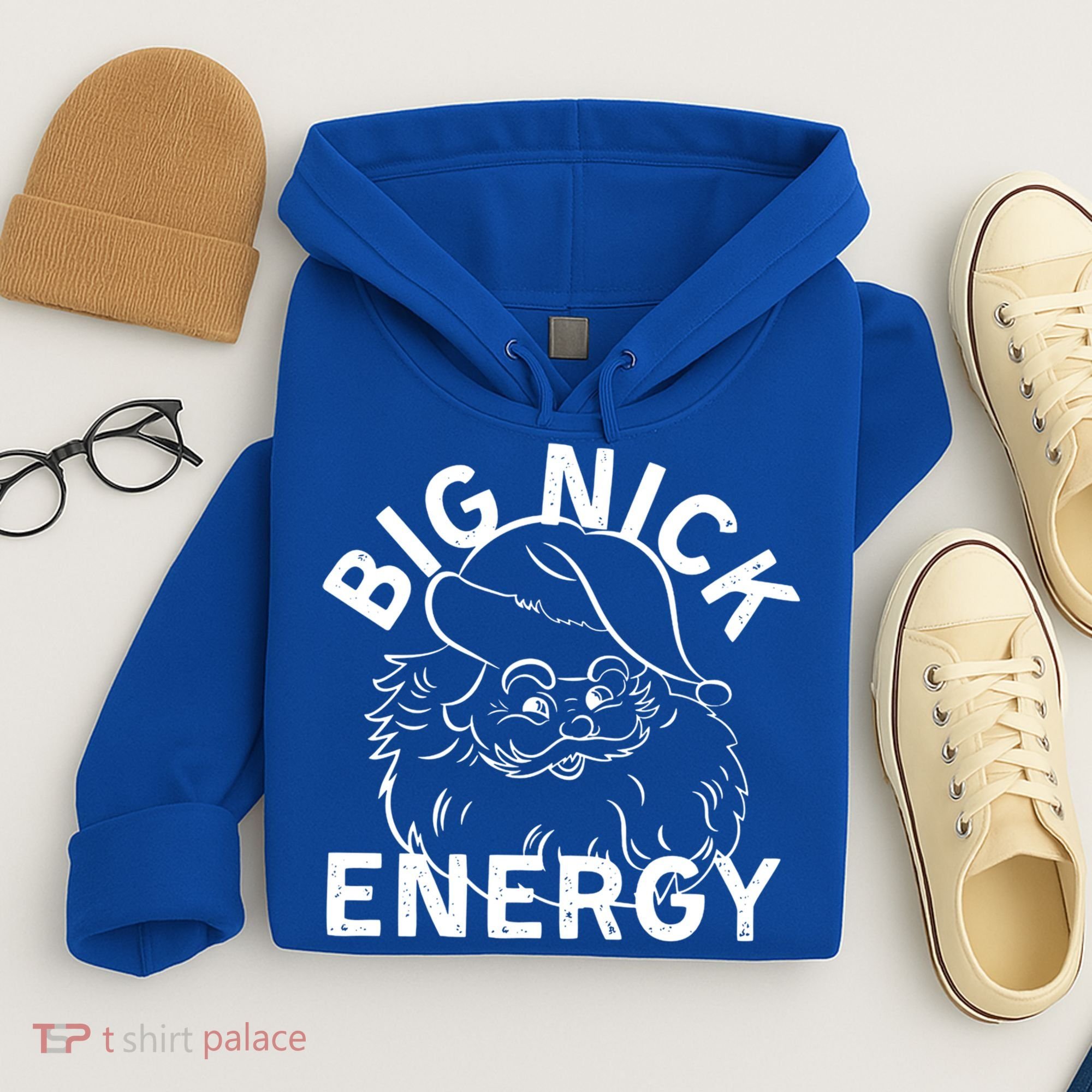 Big Nick Energy Funny Xmas Christmas Gift Hoodie