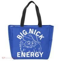 Big Nick Energy Funny Xmas Christmas Gift Tote Bag thumb 0