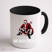 Big Nick Energy Funny Santa Christmas Coffee Mug thumb 1