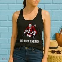 Big Nick Energy Funny Santa Christmas Women's Tank Top thumb 2