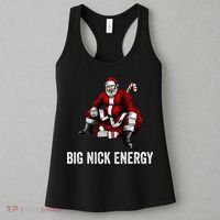 Big Nick Energy Funny Santa Christmas Women's Tank Top thumb 3