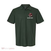 Big Nick Energy Funny Santa Christmas Polo thumb 0