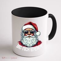 Big Nick Energy Funny Santa Christmas (1) Coffee Mug thumb 1