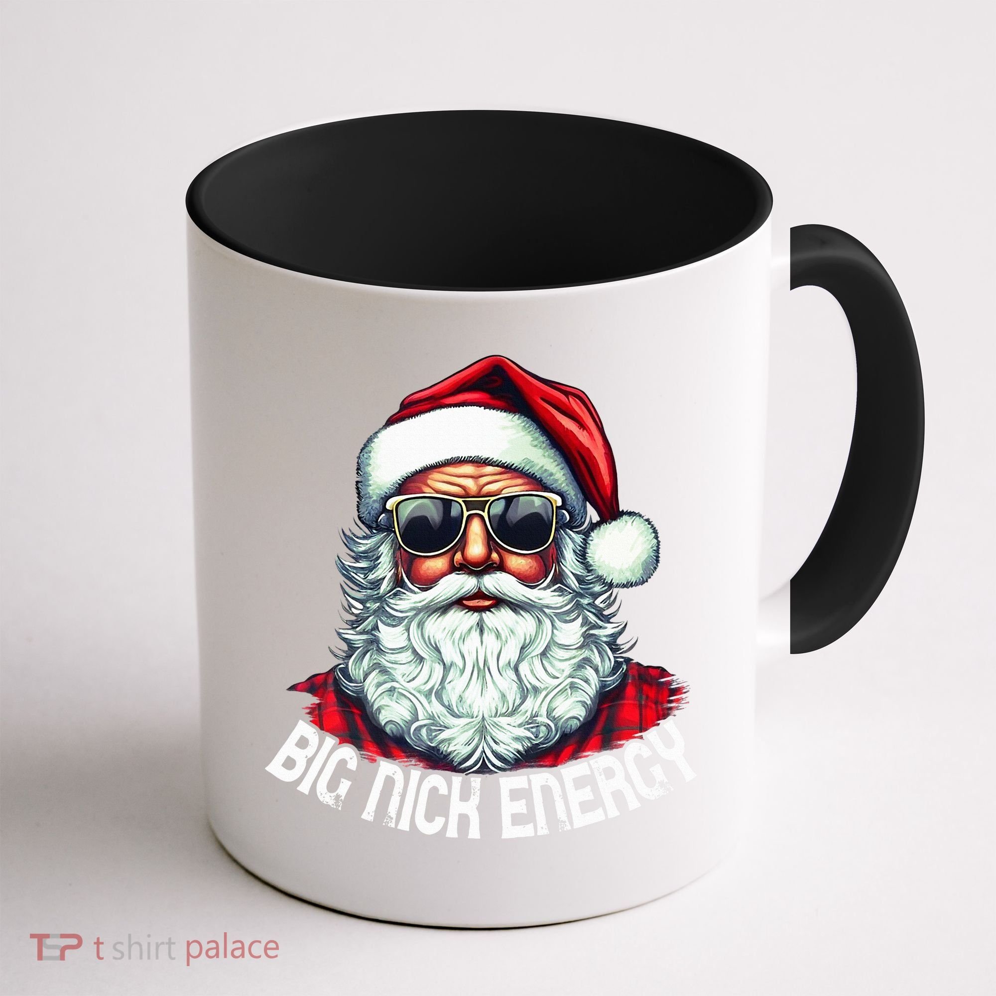 Big Nick Energy Funny Santa Christmas (1) Coffee Mug
