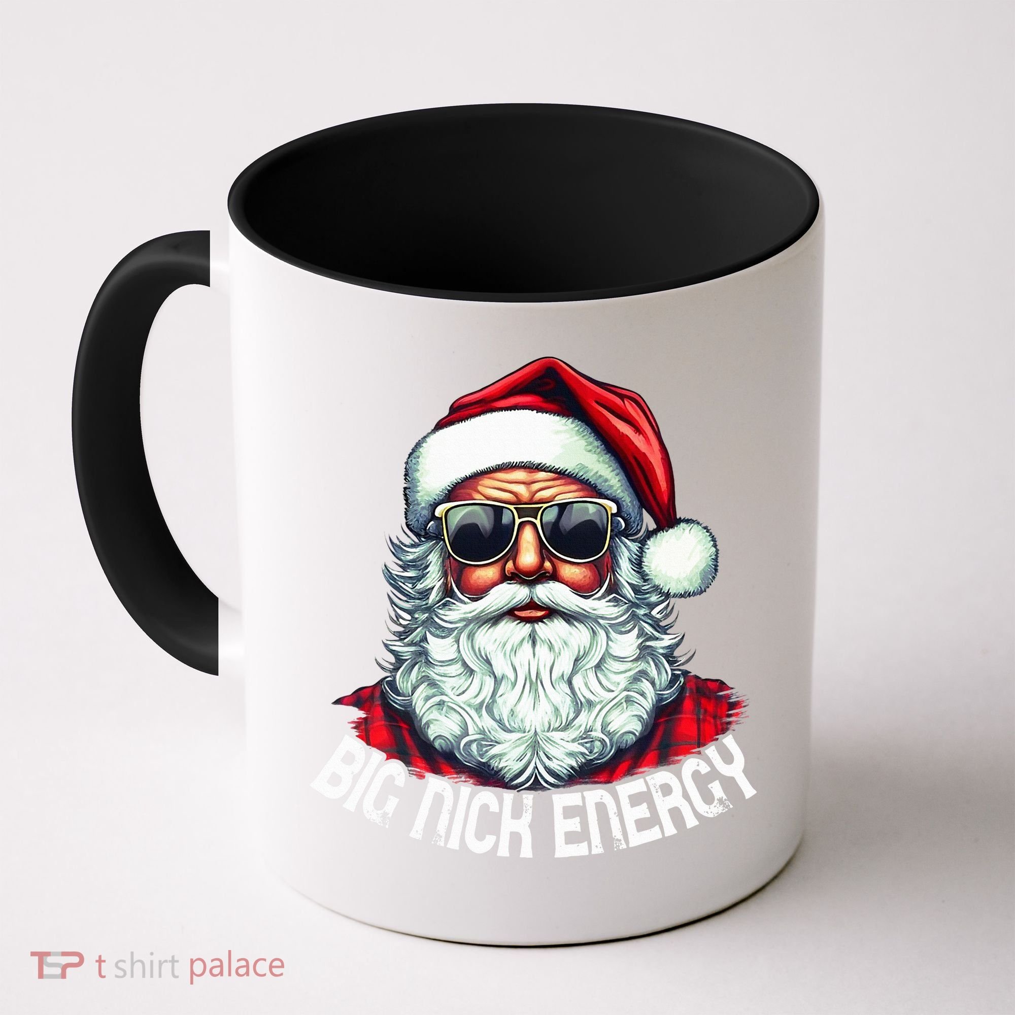 Big Nick Energy Funny Santa Christmas (1) Coffee Mug