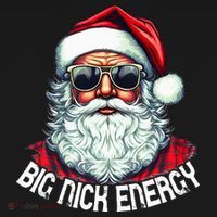 Big Nick Energy Funny Santa Christmas (1) Tank Top thumb 6