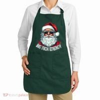 Big Nick Energy Funny Santa Christmas (1) Apron thumb 2