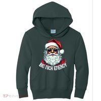 Big Nick Energy Funny Santa Christmas (1) Kids Hoodie thumb 0