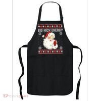 Big Nick Energy Santa Ugly Christmas Sweater  Apron thumb 0