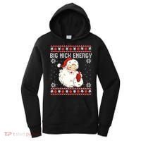 Big Nick Energy Santa Ugly Christmas Sweater  Women's Hoodie thumb 0