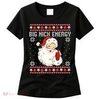 Big Nick Energy Santa Ugly Christmas Sweater  Women's T-Shirt thumb 0