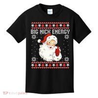 Big Nick Energy Santa Ugly Christmas Sweater  Kids T-Shirt thumb 0