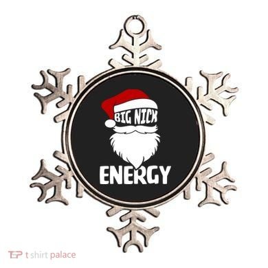 Big Nick Energy Funny Xmas Christmas Ugly Sweater Funny Gift Ornament