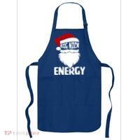 Big Nick Energy Funny Xmas Christmas Ugly Sweater Funny Gift Apron thumb 0