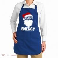 Big Nick Energy Funny Xmas Christmas Ugly Sweater Funny Gift Apron thumb 2