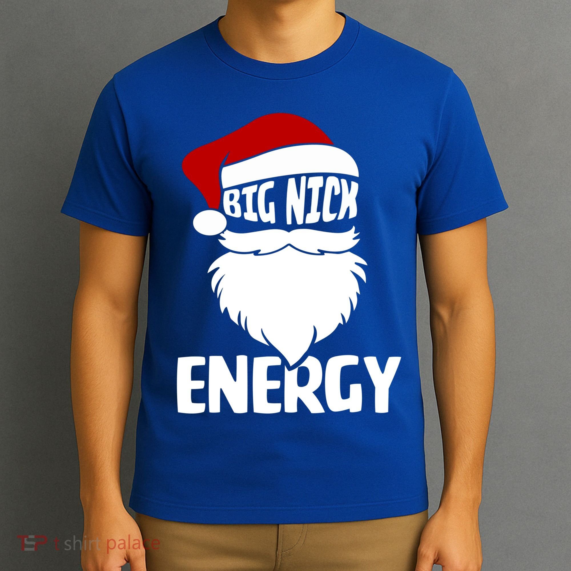Big Nick Energy Funny Xmas Christmas Ugly Sweater Funny Gift T-Shirt