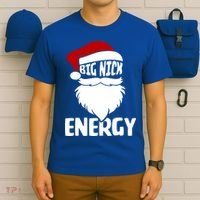 Big Nick Energy Funny Xmas Christmas Ugly Sweater Funny Gift T-Shirt thumb 6