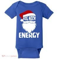 Big Nick Energy Funny Xmas Christmas Ugly Sweater Funny Gift Baby Bodysuit thumb 0