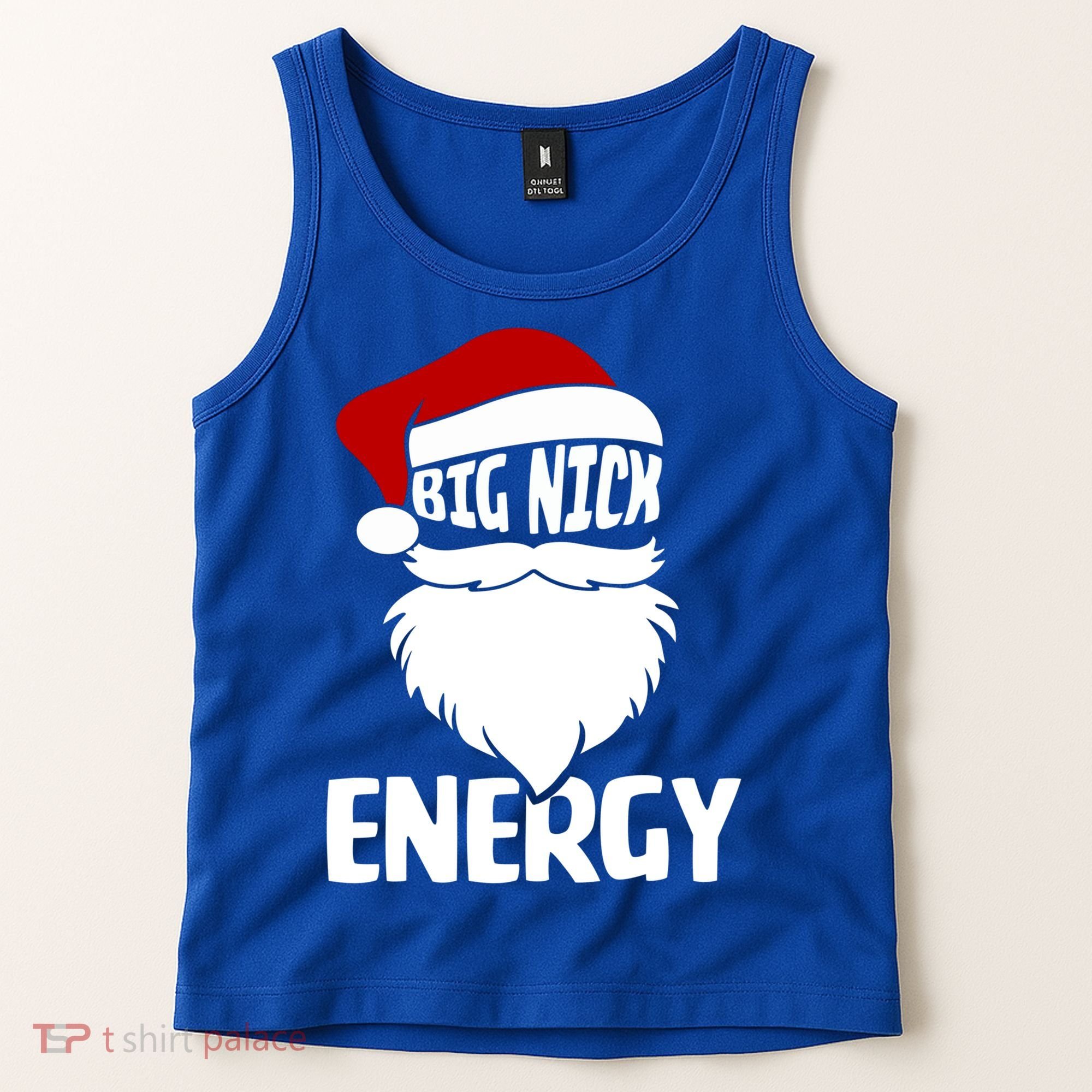Big Nick Energy Funny Xmas Christmas Ugly Sweater Funny Gift Tank Top