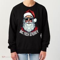 Big Nick Energy Funny Santa Christmas Women's Sweatshirt thumb 0