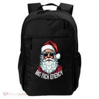 Big Nick Energy Funny Santa Christmas Backpack thumb 0