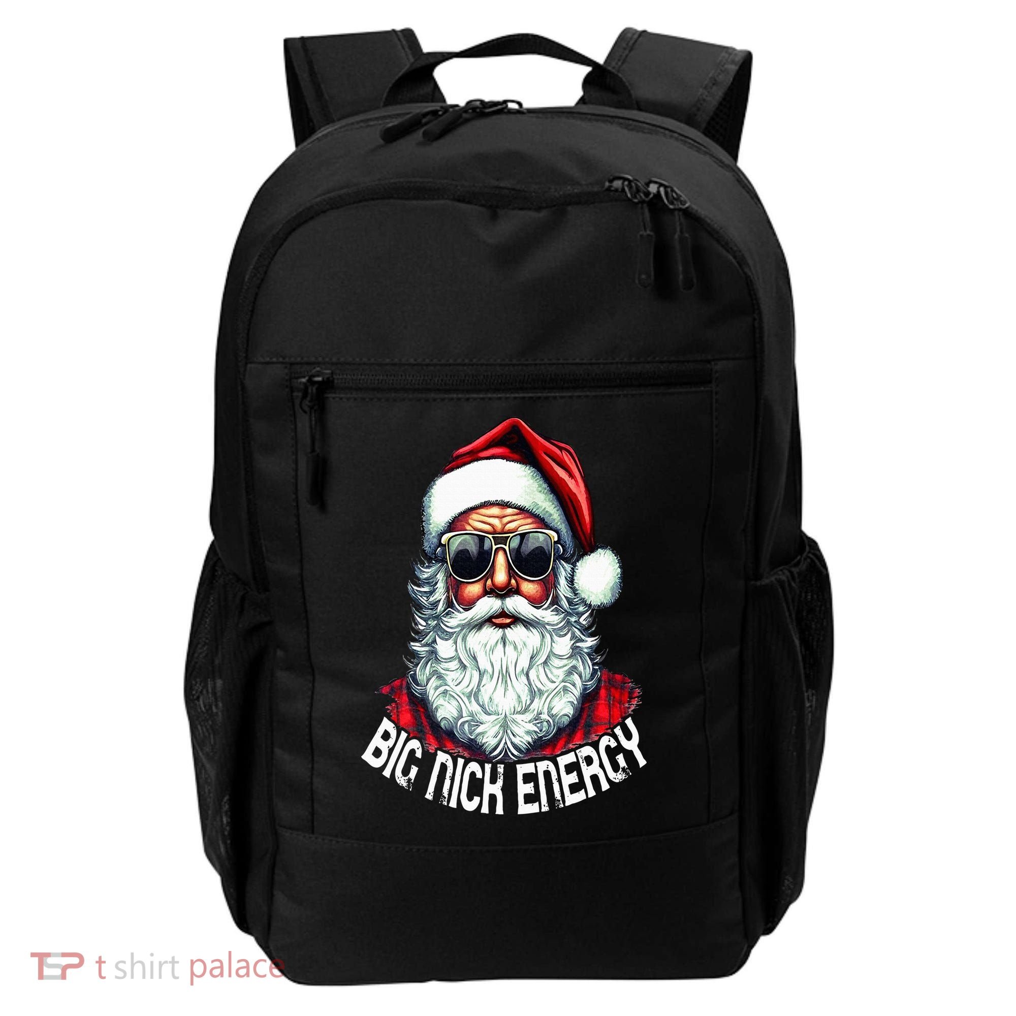 Big Nick Energy Funny Santa Christmas Backpack