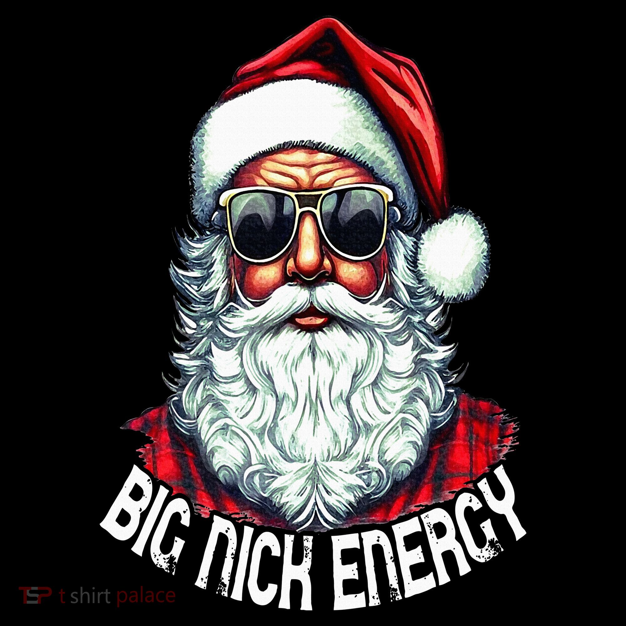 Big Nick Energy Funny Santa Christmas Women's Hoodie