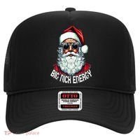 Big Nick Energy Funny Santa Christmas Hat thumb 0