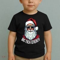 Big Nick Energy Funny Santa Christmas Toddler T-Shirt thumb 2