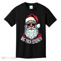 Big Nick Energy Funny Santa Christmas Kids T-Shirt thumb 0