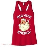 Big Nick Energy Santa Claus Funny Xmas Christmas Family Women's Tank Top thumb 0